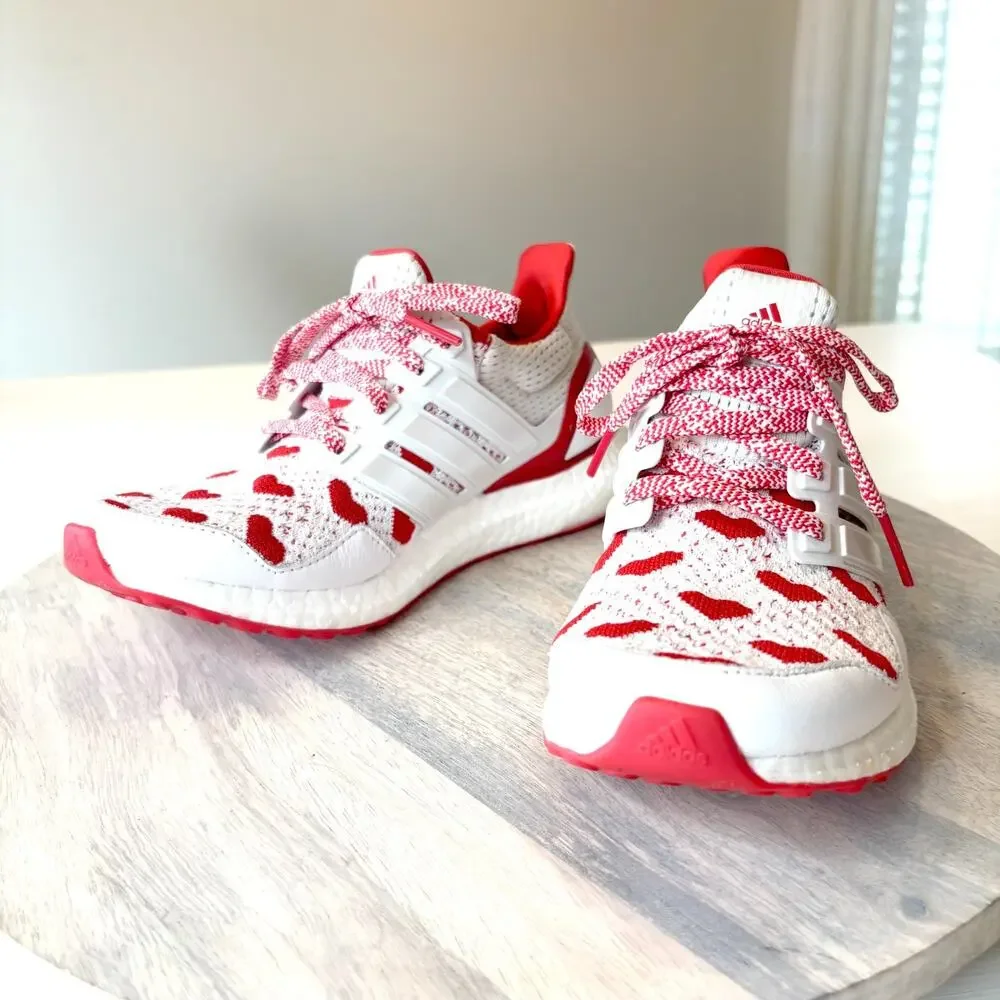 Adidas Ultra Boost 1.0 Valentine’s Day Hearts Holiday JR5845 Women's Size 6.5
